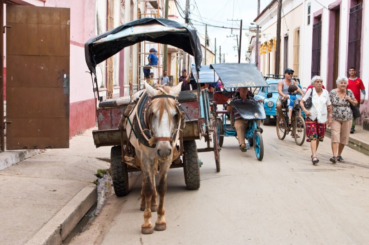 Horse carriage in Remedios, Cuba