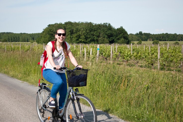 Saint-Emilion wineries bike riding